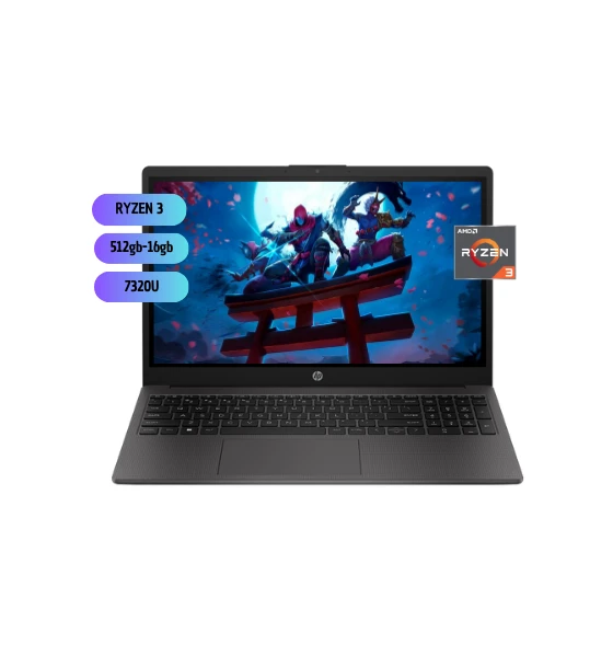 HP 255 G10 512GB | 16GB RYZEN 3 7320U | WINDOWS 11