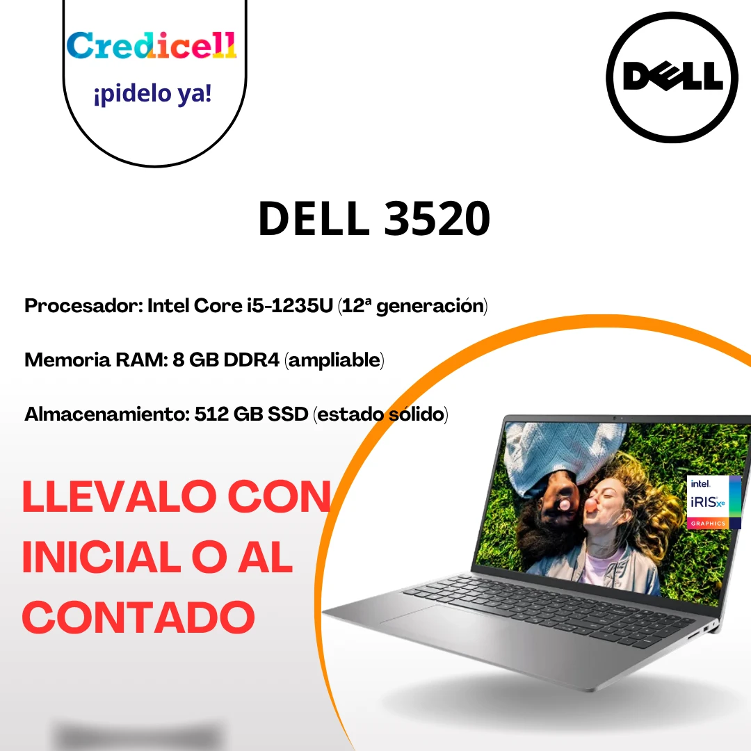 Portátil Dell 3520